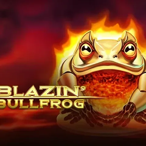 Blazin' Bullfrog oyununun kapak görseli