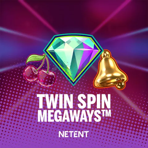 Twin Spin Megaways oyununun kapak görseli